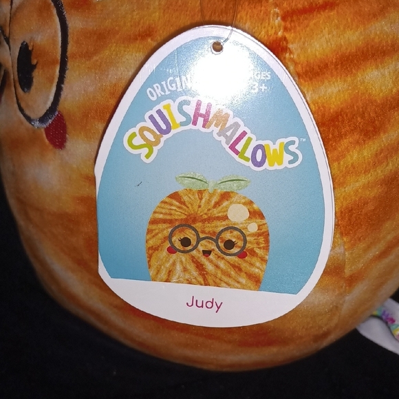 Squishmallows Orange and Brown Planet Plush - Picture 2 of 8